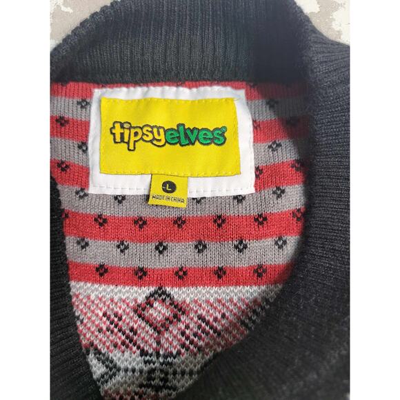 2732 Tipsy Elves Caribrew‎ Christmas Sweater Size Large - Picture 6 of 7